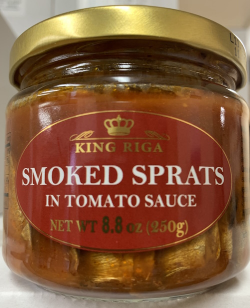King Riga Smoked Sprats In Tomato Sauce